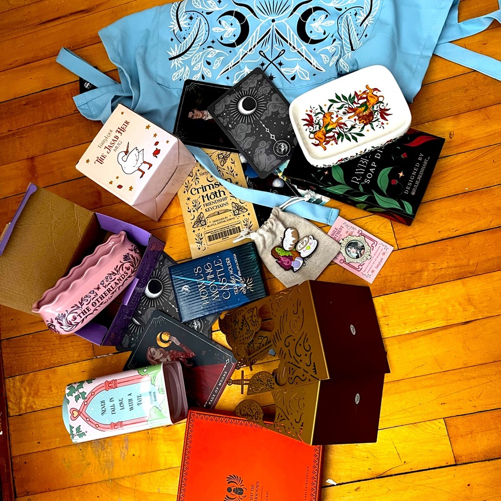 FairyLoot YA box accessories